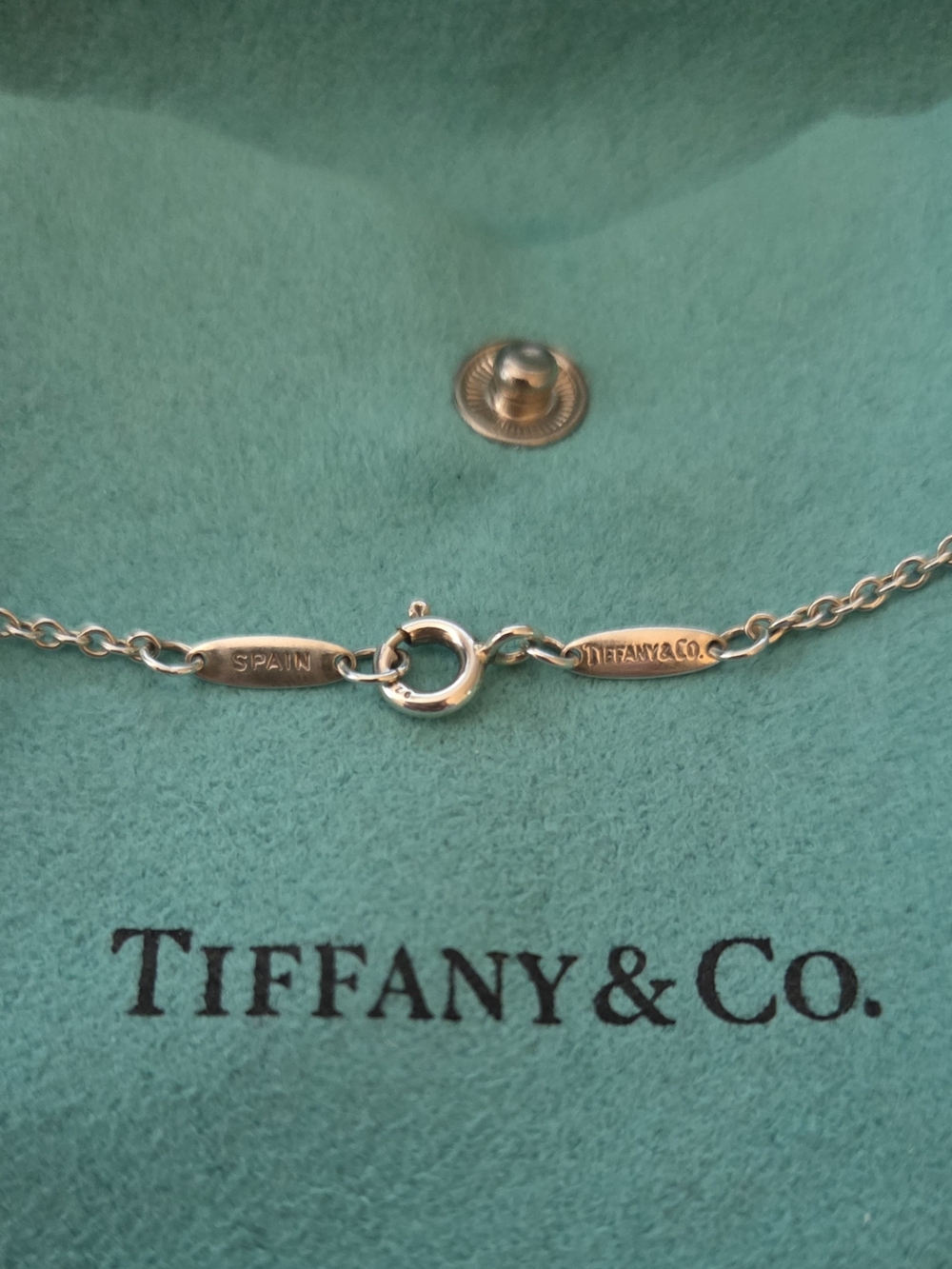 Tiffany & Co. Elsa Peretti Open Heart Sterling Silver Necklace - Silver - Picture 5 of 10